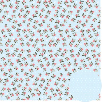 Floral Chique - Azul Mini